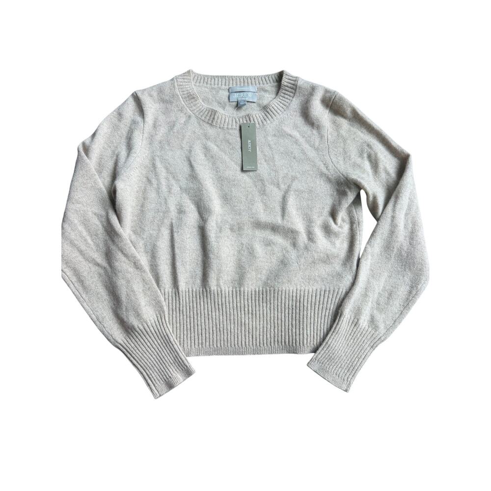 J. Crew cashmere crewneck sweater xs NEW